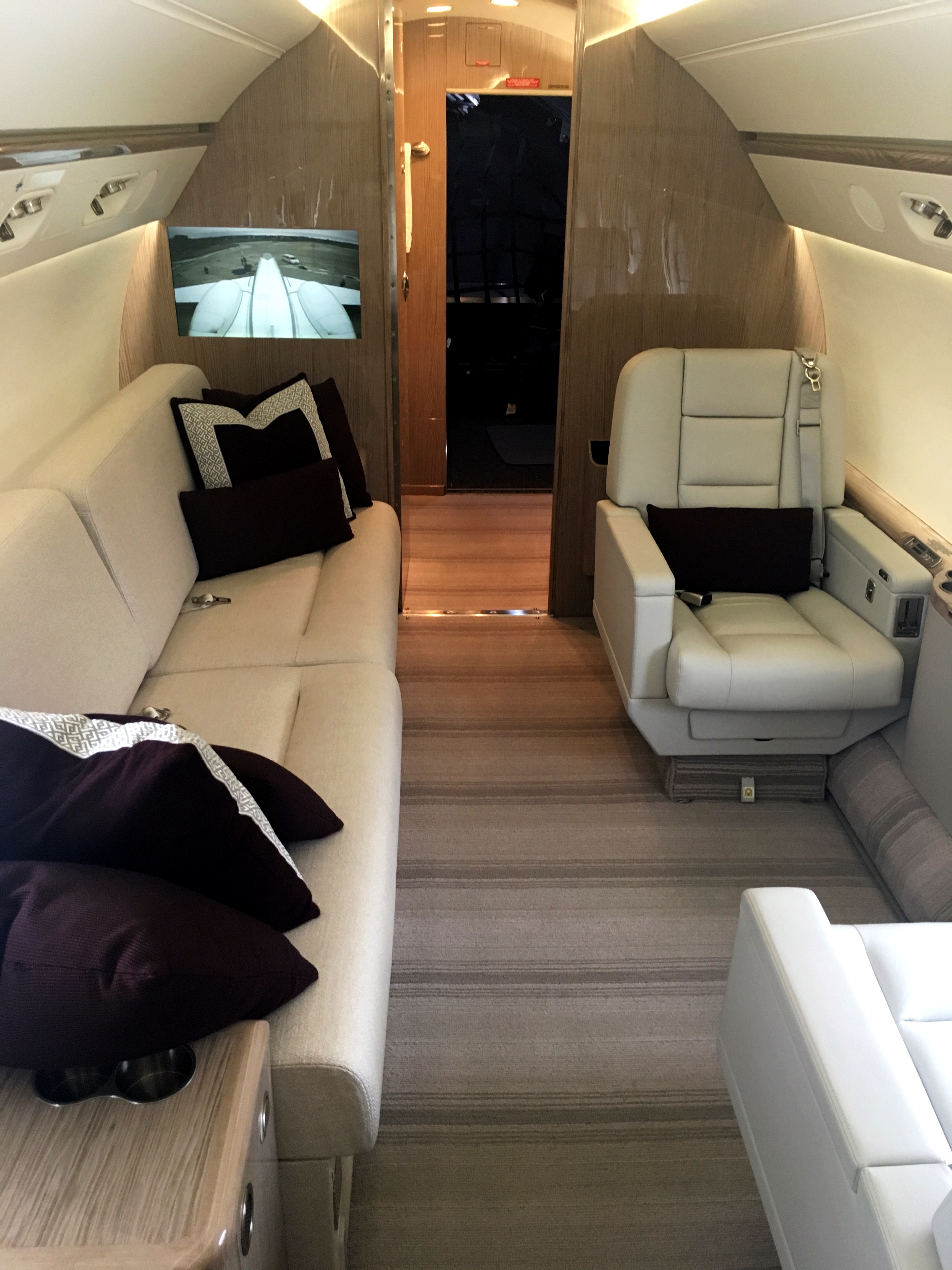 Gulfstream g550 interior