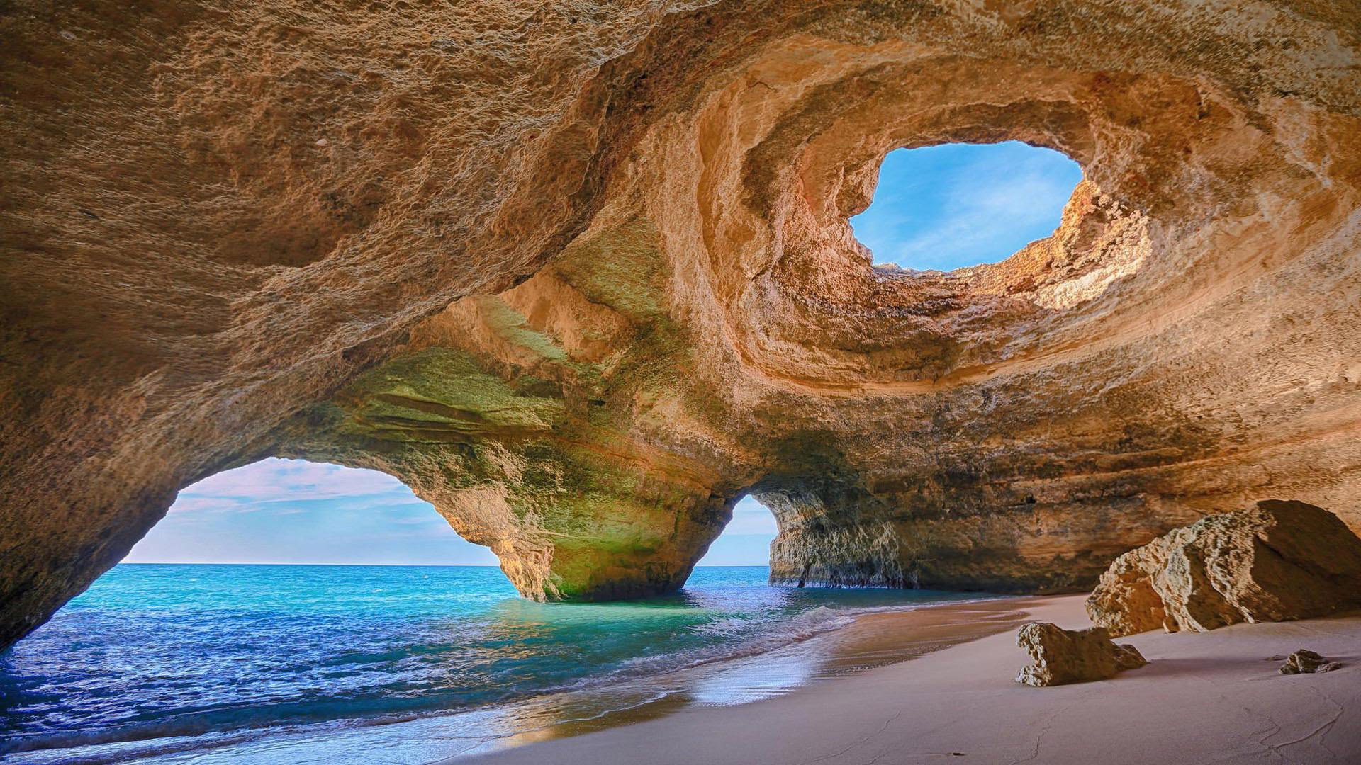 beaches Benagil (Algarve, Portugal)