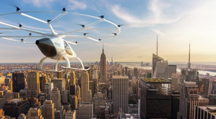 Volocopter presents air taxi services at scale