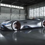 Mercedes unveils electric-vehicle inspired by the brand’s Silver Arrows