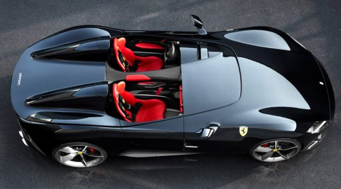 Ferrari’s latest sports car has no windshield or roof