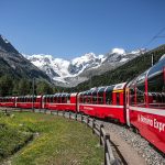Bernina Express – From glaciers to palms