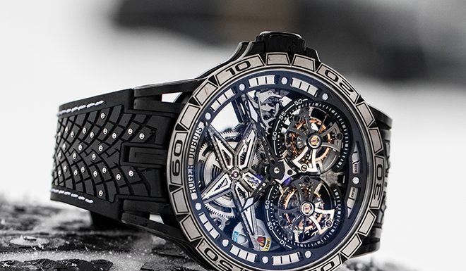 Roger Dubuis Excalibur Pirelli Ice Zero 2 expresses horological extremes