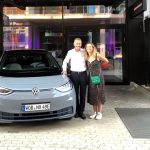Volkswagen boss Diess starts on vacation in Italy with electric car ID.3